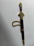 Декоративен кортик – Сувенирно оръжие с гравирано острие, снимка 2