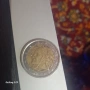 Рядка монета 2 евро италия с Данте Алигиерианте, снимка 4