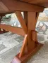 Голяма трапезна маса от масивен дъб – rustic / farmhouse style, снимка 3