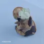 Порцеланова фигурка, статуетка Крава готвач. , снимка 2