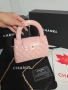 Chanel Kelly Дамска Розова Чанта Код Brand Luxury Fashion8, снимка 7