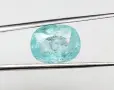 Естествен 3,20 карата Параиба турмалин (Copper Bearing) с неонов цвят и сертификат!, снимка 4