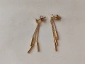 Златни обеци 14 С 585 Italy, снимка 3