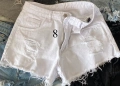 Bershka,ZARA,CROPP,PULL&BEER,SHEIN-S/XS/L-Къси 8бр.+1бр. дълги дънкови панталонки-незавършен подгъв, снимка 3
