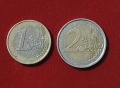 Две различни Испански Евро Монети .(1999г)-(2000г) , снимка 2