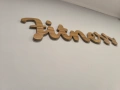 Надпис Fitness place лазерно изрязан, снимка 2