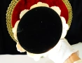 Посребрен свещник,рози,орнаменти,36 см.,1 кг. , снимка 8