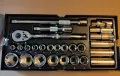 Halfords Advanced 1/2" гедоре / гидория 26-части качествени вложки камъни Modular Tray, снимка 1