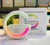 Тонколона с LED светлинки и станция за безжично зареждане / Лампа-зарядно с LED светлини и тонколона, снимка 4