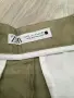 Zara Men's линен бленд мъжки панталонки 31, снимка 4