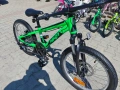 BG Алуминиев велосипед 20" NINJA зелен, снимка 4