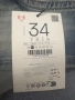 Нови дънкови панталонки Stradivarius D76 Microshort, размер 34 (XS), снимка 4