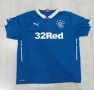 Оригинална футболна тениска на Глазгоу Рейнджърс домакински екип 2014/2015 Puma 746203 размер XL, снимка 3