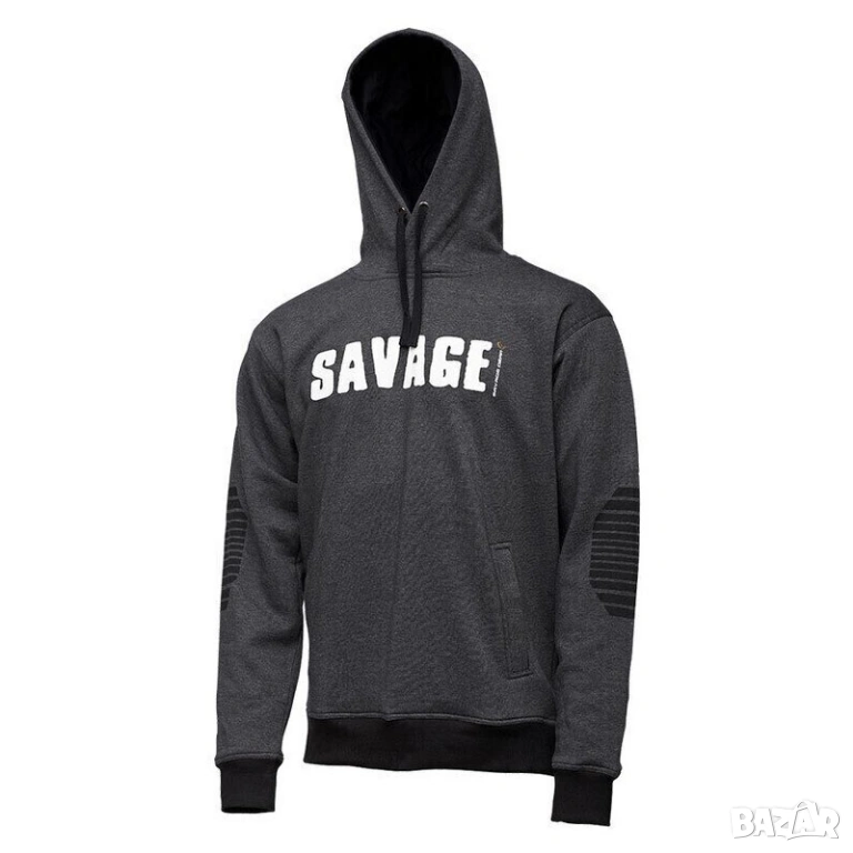 Суитшърти Savage Gear Logo Hoodie – #M, L, XXL, снимка 1