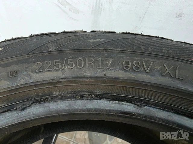 1бр летна гума 225/50/17 HANKOOK L05969 , снимка 2 - Гуми и джанти - 54937364