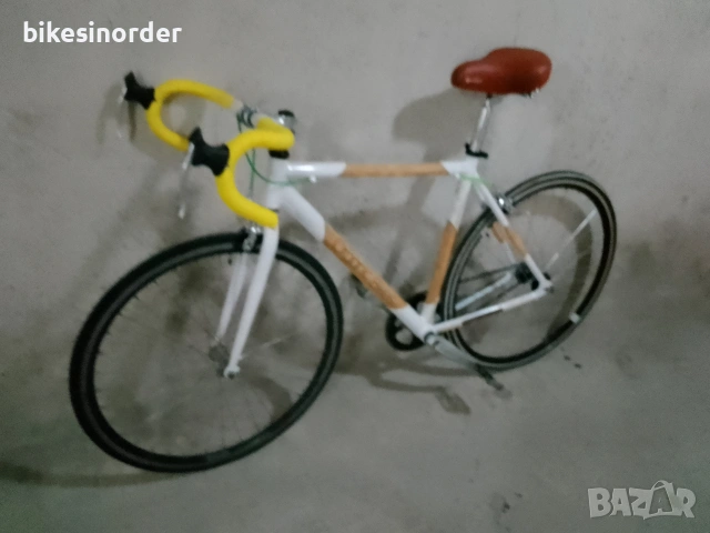 Бамбуков Органик Байк 28" фикси/сингъл 