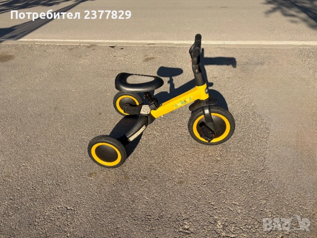 Chipolino 2 в 1 триколка и баланс колело, снимка 2 - Детски велосипеди, триколки и коли - 54429266