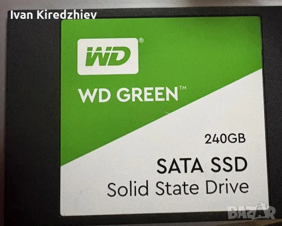 SSD Western Digital WD Green 240GB SATA – 97% здраве
