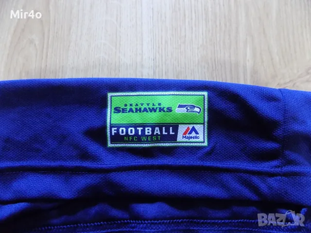 бейзболна риза texas rangers/Seattle Seahawks Russell Wilson NFL блуза тениска мъжка оригинал L, снимка 14 - Спортни дрехи, екипи - 47048089