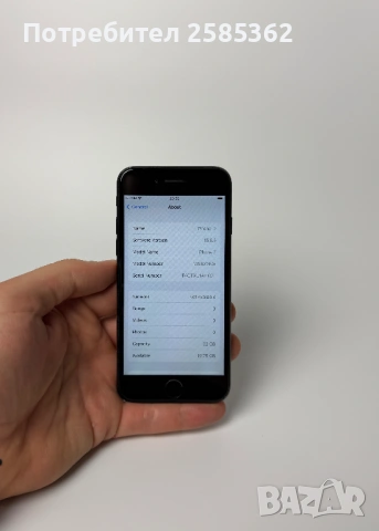 iPhone 7 32 Gb Black | 100% Батерия, снимка 3 - Apple iPhone - 54769417