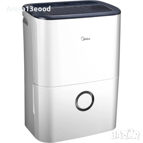 Влагоуловител за помещения до 40 м² Midea DF-20DEN7-WF, 20 л/24 часа, R290, влагоабсорабор