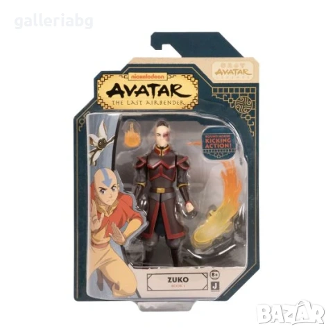 Заглавие: Avatar The Last Airbender Zuko фигурка с огнени ефекти – Jazwares, 11.5 см