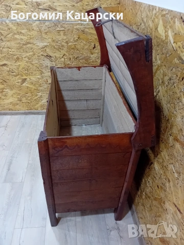 Стара букова ракла , снимка 3 - Ракли - 54886020
