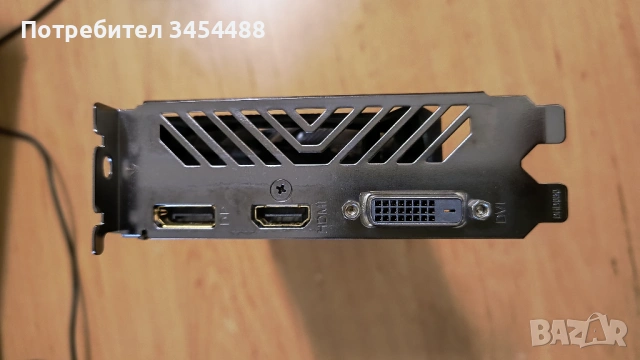 Геймърска видеокарта Nvidia GeForce GTX 1050 Ti, 4GB, DDR5, HDMI, DisplayPort, DVI-D, снимка 2 - Видеокарти - 54405645