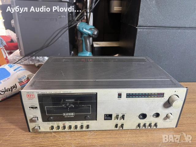 RFT Stereokassetten- deck HMK-D 100  Made in DDR Germany , снимка 5 - Декове - 55156604