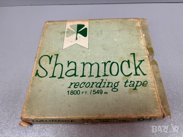 Магнетофонна Ролка с лента Shamrock 18-сантиметра, снимка 7 - Други - 55120229
