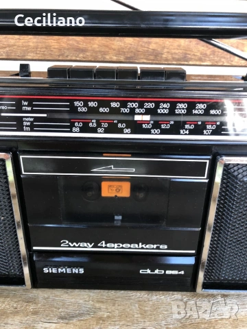 Радиокасетофон Siemens RM 864 (Sanyo), снимка 3 - Радиокасетофони, транзистори - 54719551