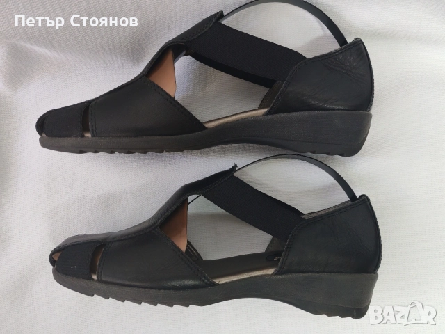 Удобни дамски летни обувки от естествена кожа Hush Puppies №42, снимка 6 - Дамски ежедневни обувки - 55629220