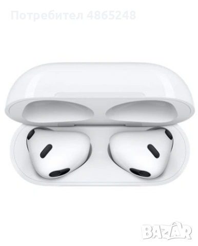 AirPods 3 най-добрите реплики на оригинала с 4 пьти по ниска цена, снимка 4 - Bluetooth слушалки - 55013112