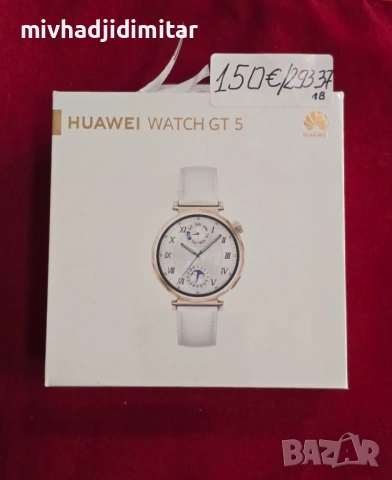 ***ЧИСТО НОВ/НЕОТВАРЯН*** Смарт часовник Huawei Watch GT 6 41мм