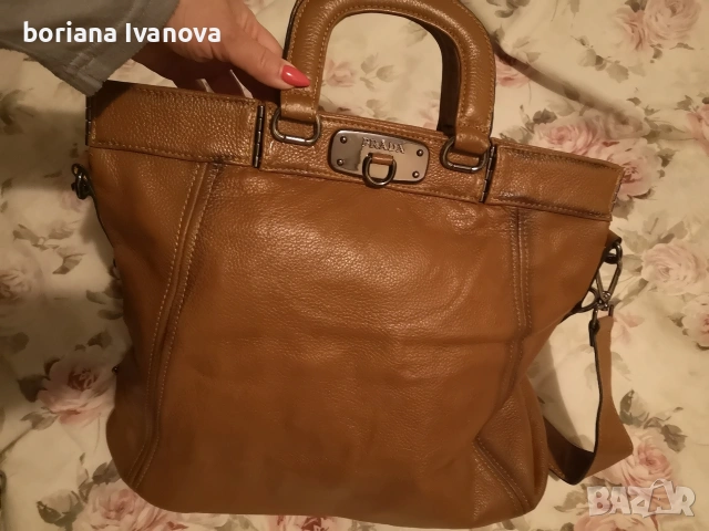естествена кожа prada, montini, botega veneta , снимка 12 - Чанти - 54387466
