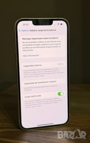 iPhone 13 256GB с нова оригинална батерия., снимка 2 - Apple iPhone - 55064834