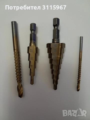 Комплект 6 броя свредла, снимка 3 - Други инструменти - 54314487
