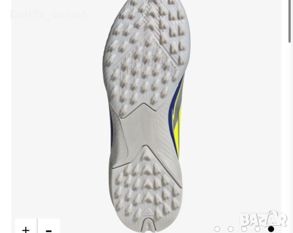 Детски стоножки/футболни обувки Adudas F50 Messi, снимка 3 - Детски маратонки - 54757447