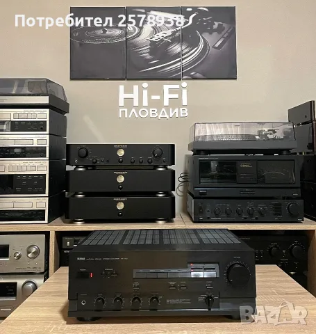 YAMAHA AX - 700 STEREO AMPLIFIER !, снимка 2 - Ресийвъри, усилватели, смесителни пултове - 55480104