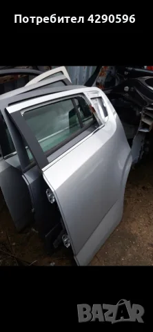 Задна лява врата за Chevrolet Aveo T300 хечбек / Шевролет Авео след 2011 г.