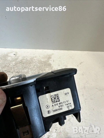 Превключвател за фарове за Mercedes W212 2.2 CDI (2012) A2129050651, снимка 2 - Части - 55281211