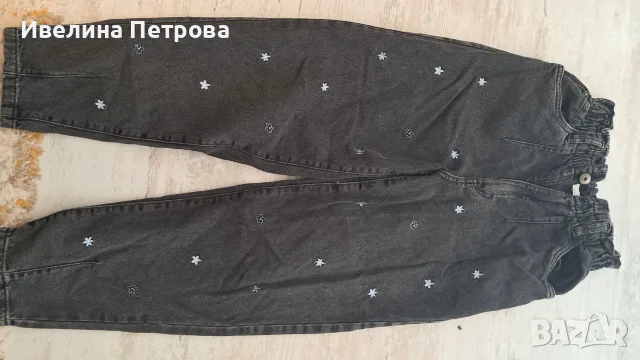 Дънки на цветлета 164 ръст