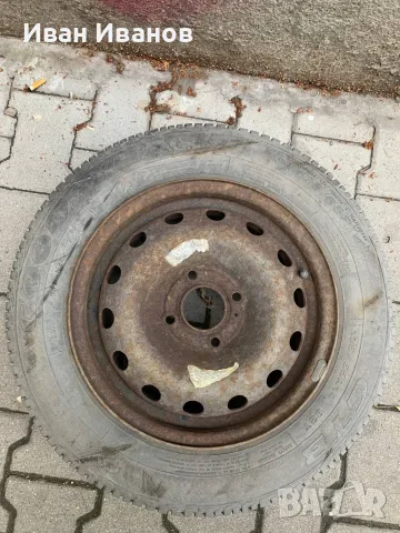 Резервна гума с джанта Goodyear GT3 175/65 R14 82 T, DOT 1104