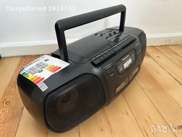 Panasonic boombox радиокасетофон , снимка 4 - Радиокасетофони, транзистори - 54488882