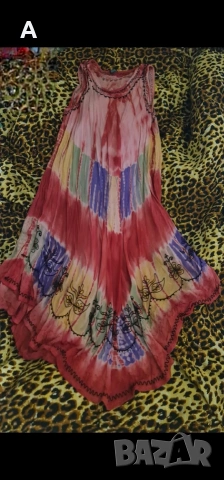 7евро,дълга Индийска рокля , снимка 2 - Рокли - 54696825