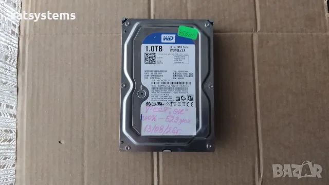 Хард диск Western Digital Caviar Blue WDC WD10EZEX 1.0TB SATA 6.0Gb/s, снимка 2 - Твърди дискове - 55665173