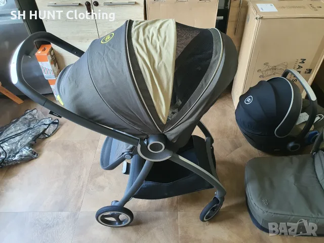 gb maris GB MARIS бебешка количка 3 в 1, снимка 5 - За бебешки колички - 55508288