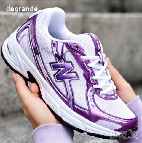 👟New Balance 530 White/Purple, снимка 3 - Маратонки - 54752917