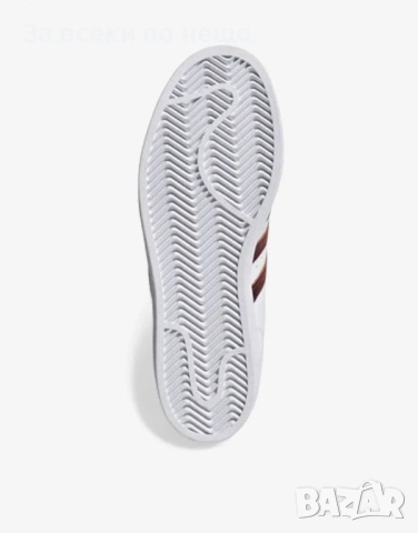 Оригинал! ADIDAS x Superstar Shoes White/Red дамски сникърси, снимка 6 - Маратонки - 54328634