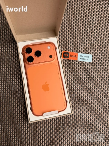 НОВ❗️ iPhone 17 Pro ❗️Лизинг от 45€/мес❗️ Cosmic Orange 🍊 ✖️256Gb✖️ НЕактивиран❗️ГАРАНЦИЯ❗️